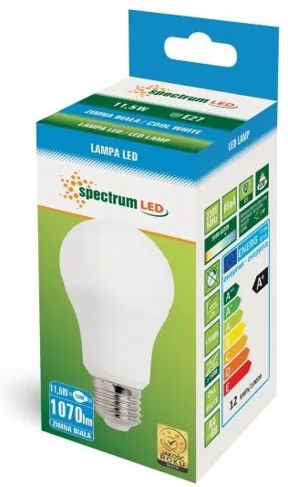 Bulbo LED Fredda E-27 230V 11,5W 13909
