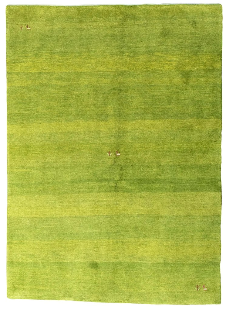Gabbeh Tappeto persiano 250x180 Verde (Iran) Annodato A Mano