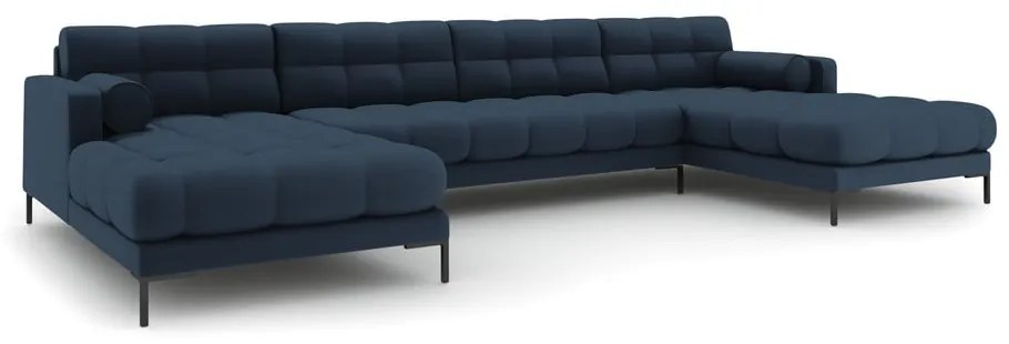 Divano angolare blu a U Bali - Cosmopolitan Design