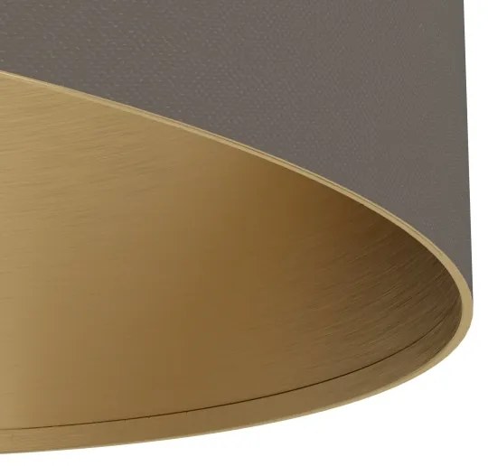 Eglo 390337 - Lampada da tavolo SANTANDRIA 1xE27/40W/230V marrone/oro