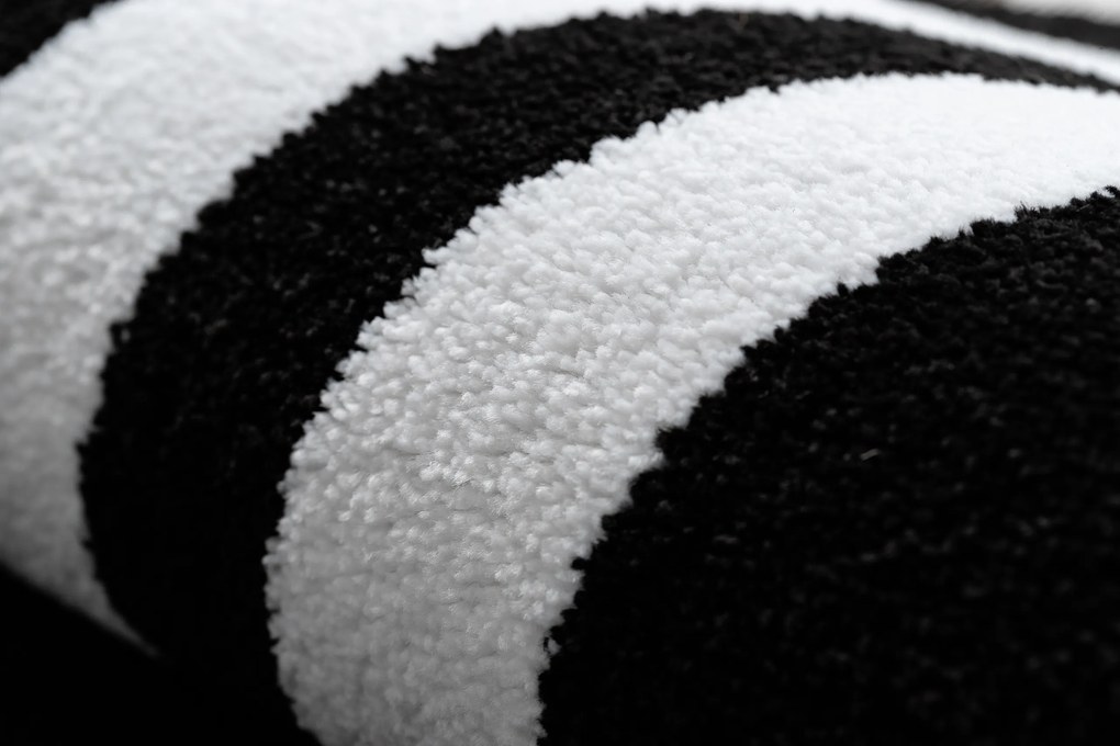 Tappeto HAMPTON Inquadrata nero - PRODOTTO DI SECONDO GRADO