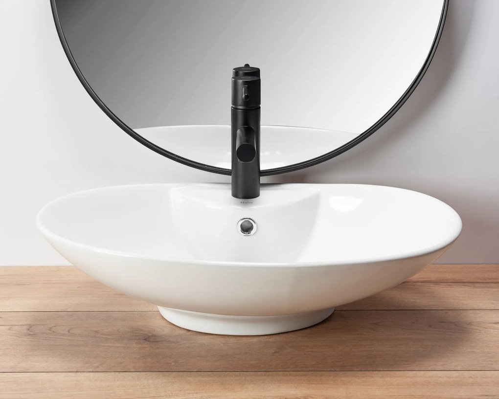 Lavabo da appoggio Rea Rosa 2