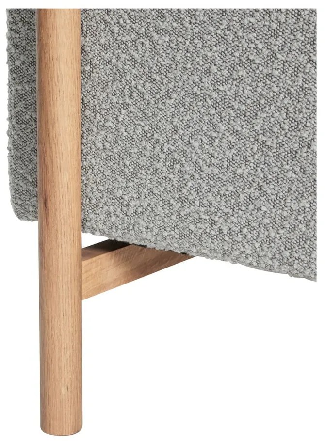 Divano grigio 182 cm Moment - Hübsch