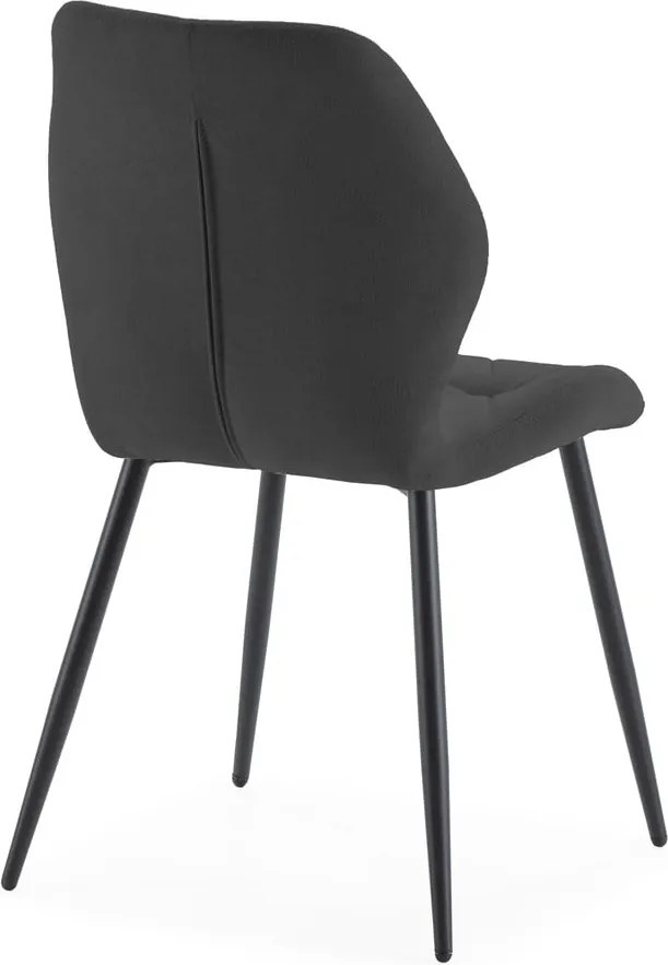 Sedie da pranzo nere in set di 4 Luna - Marckeric