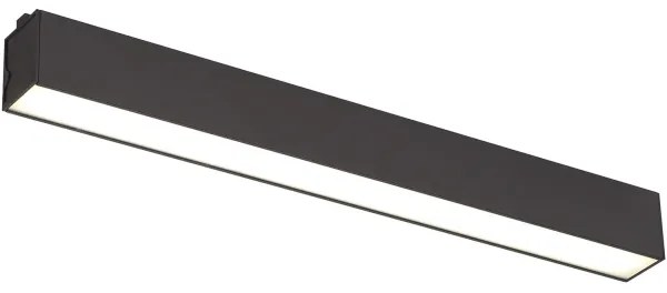 MAXLIGHT C0190 - Plafoniera LED LINEAR LED/18W/230V 57 cm nero