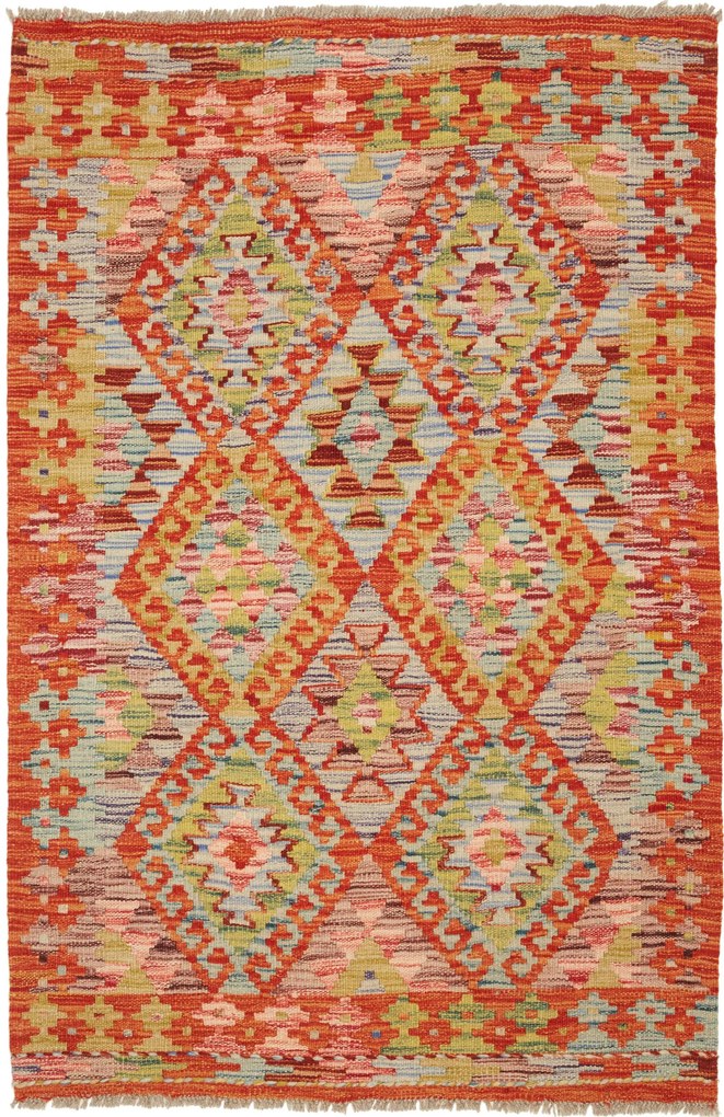 Kilim Tappeto orientale 90x120 (Pakistan) Tessuto A Mano