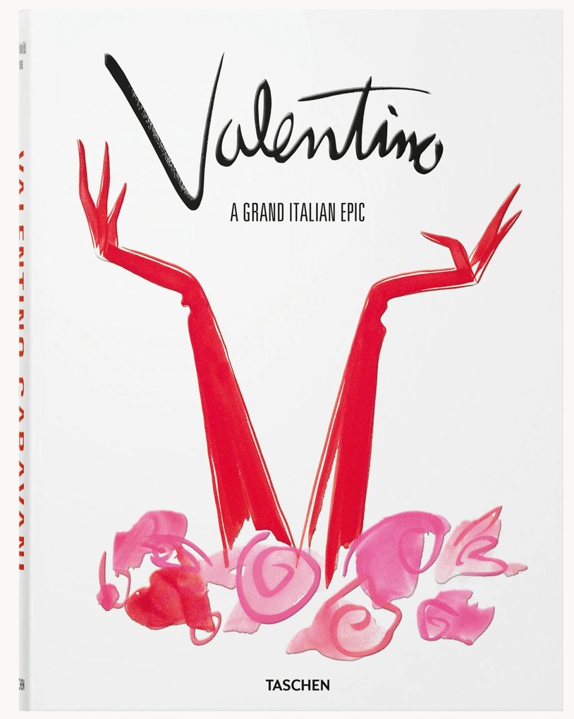 Libro illustrato Valentino. A Grand Italian Epic