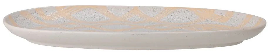 Vassoio decorativo in gres Newa - Bloomingville