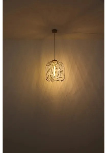 Globo 15965H1 - Lampadario a sospensione con cavo DICHTI 1xE27/40W/230V Ø 35 cm