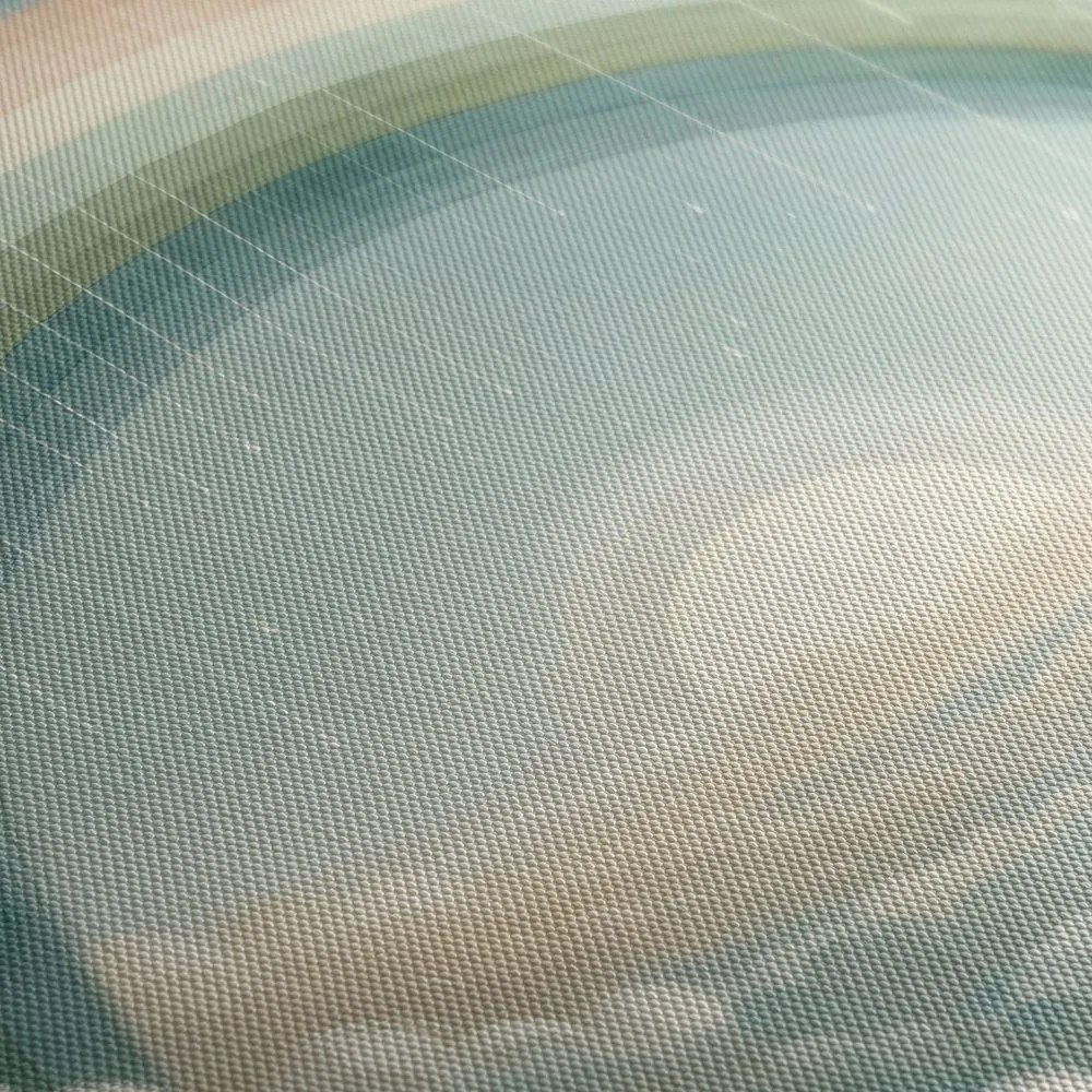 Quadro su tela – Arcobaleno sopra un mare di nuvole