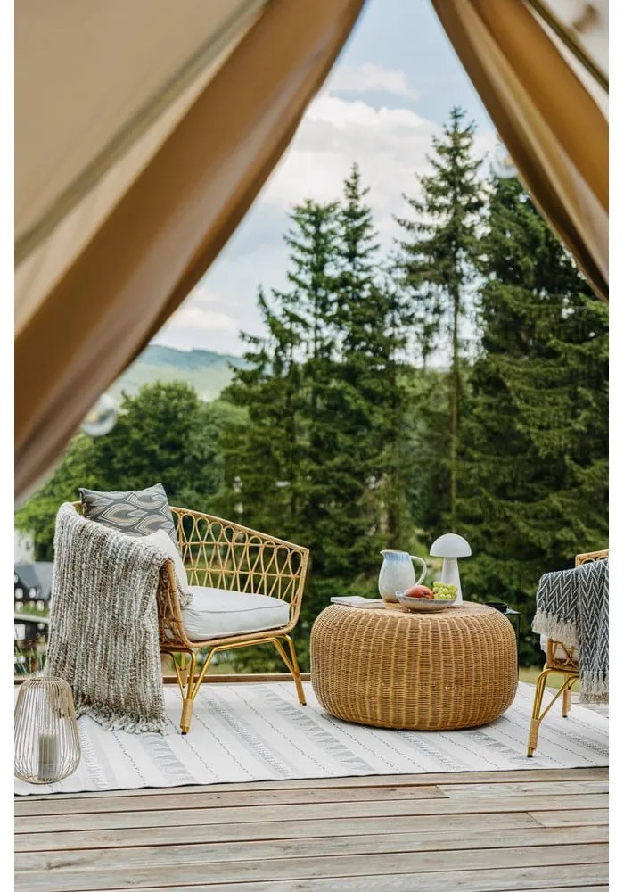 Sedia da giardino in rattan per esterni Ratta - Bonami Essentials