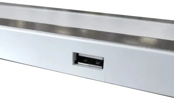 Lampada da tavolo LED dimmerabile con funzione Touch MADERA LED/7W/230V bianco