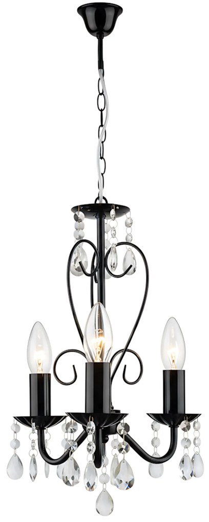 Lampada da soffitto EBT013-3CP BLACK