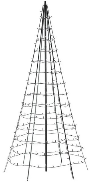 Albero di Natale artificiale Twinkly con illuminazione H 300 cm x Ø 150 cm