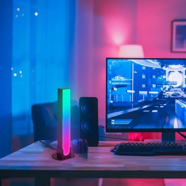 Brilo - SET 2x LED RGBIC Lampada da tavolo dimmerabile LED/12W/230V 3000-6500K Wi-Fi Tuya