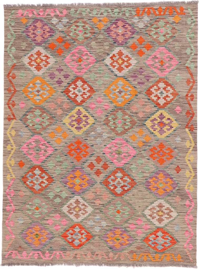Kilim Tappeto 210 x 160 (Pakistan) Annodato A Mano