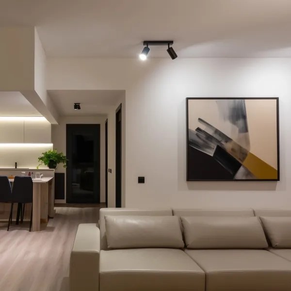 Brilagi - Faretto LED RGBW dimmerabile SELE 2xGU10/6W/230V nero