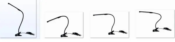 Top Lampada Lara C - Lampada LED dimmerabile con clip USB LED/5W/230V