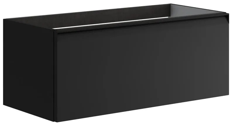 Mobile da bagno sotto lavabo Fusion antracite opaco L 99.5 x H 40 x P 45.5 cm 1 cassetto, lavabo non incluso