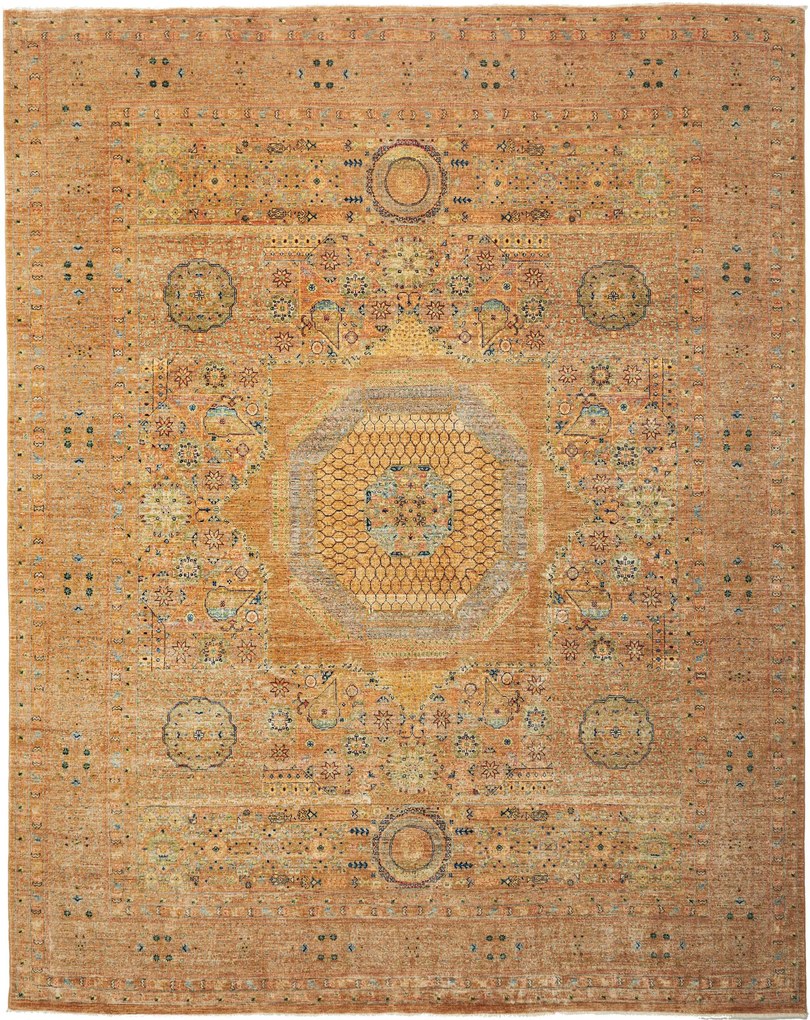 Mamluk Tappeto 250 x 310 Marrone (Pakistan) Annodato A Mano