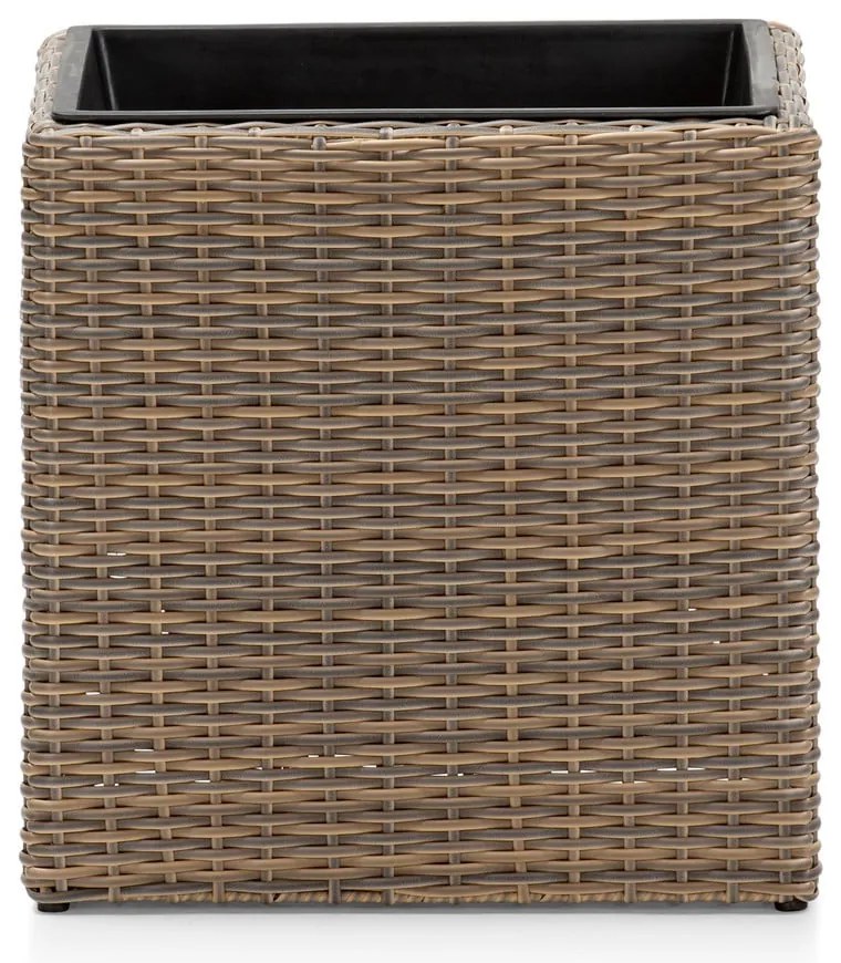 Set di 2 vasi artificiali in rattan - Bonami Essentials