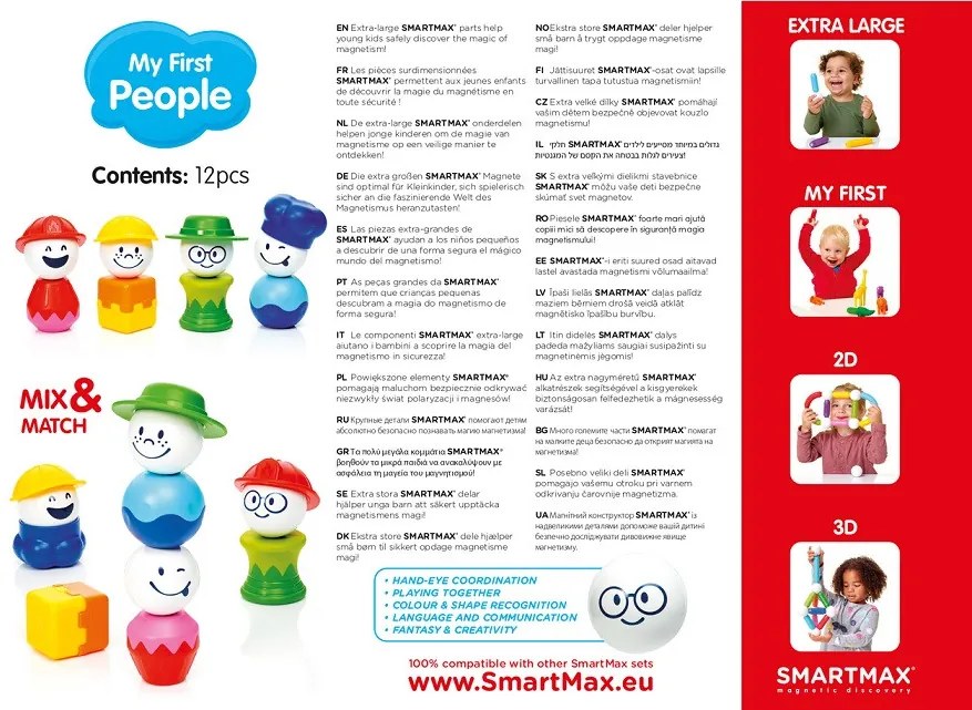 SmartMax - I miei primi personaggi - 12 pz