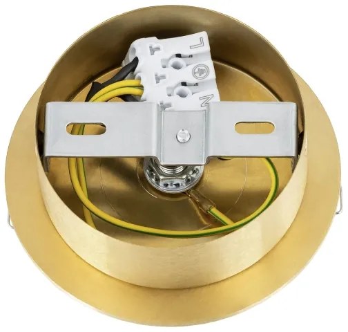 Argon 8453 - Applique FABIO 1xE14/7W/230V alabastro oro