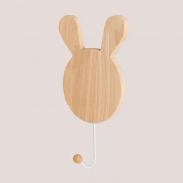 Appendiabiti in legno Buny Style Kids Legno Naturale - Sklum