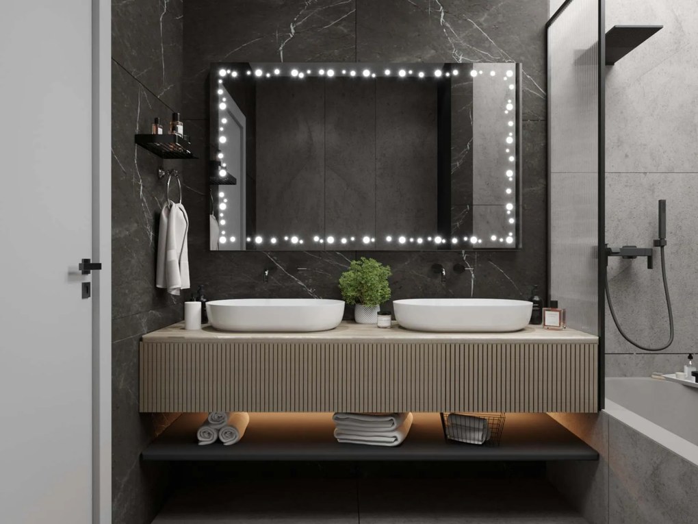 Specchio con LED illuminazione M20 premium