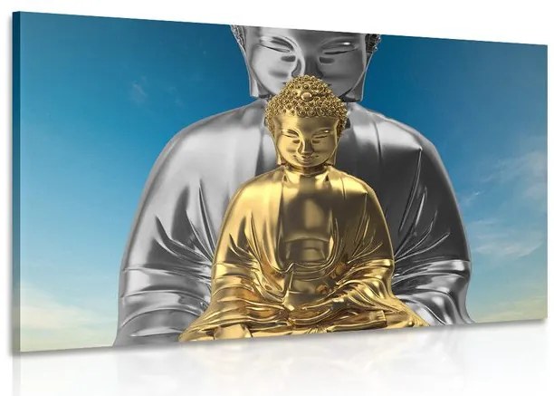 Stampa su tela – Buddha in meditazione