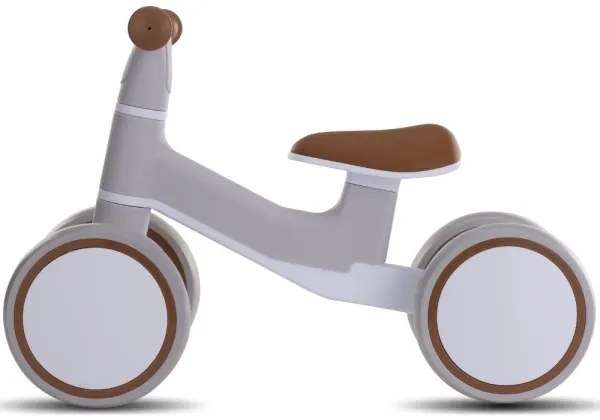 Bici a spinta KVADROLET grigio/marrone