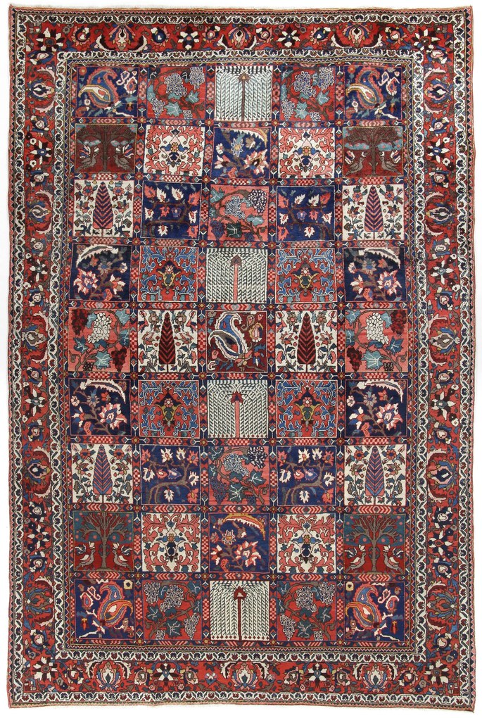 Bakhtiar Tappeto 210x310 (Iran) Annodato A Mano