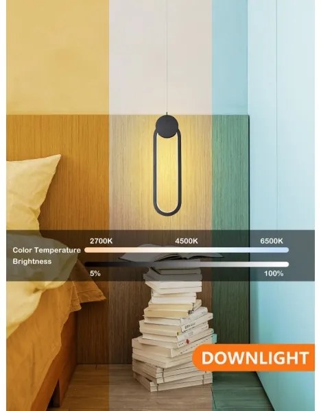 Immax NEO 07232L - Lampadario a sospensione con filo LED dimmerabile LITE OVALE LED/22W/230V + +TC