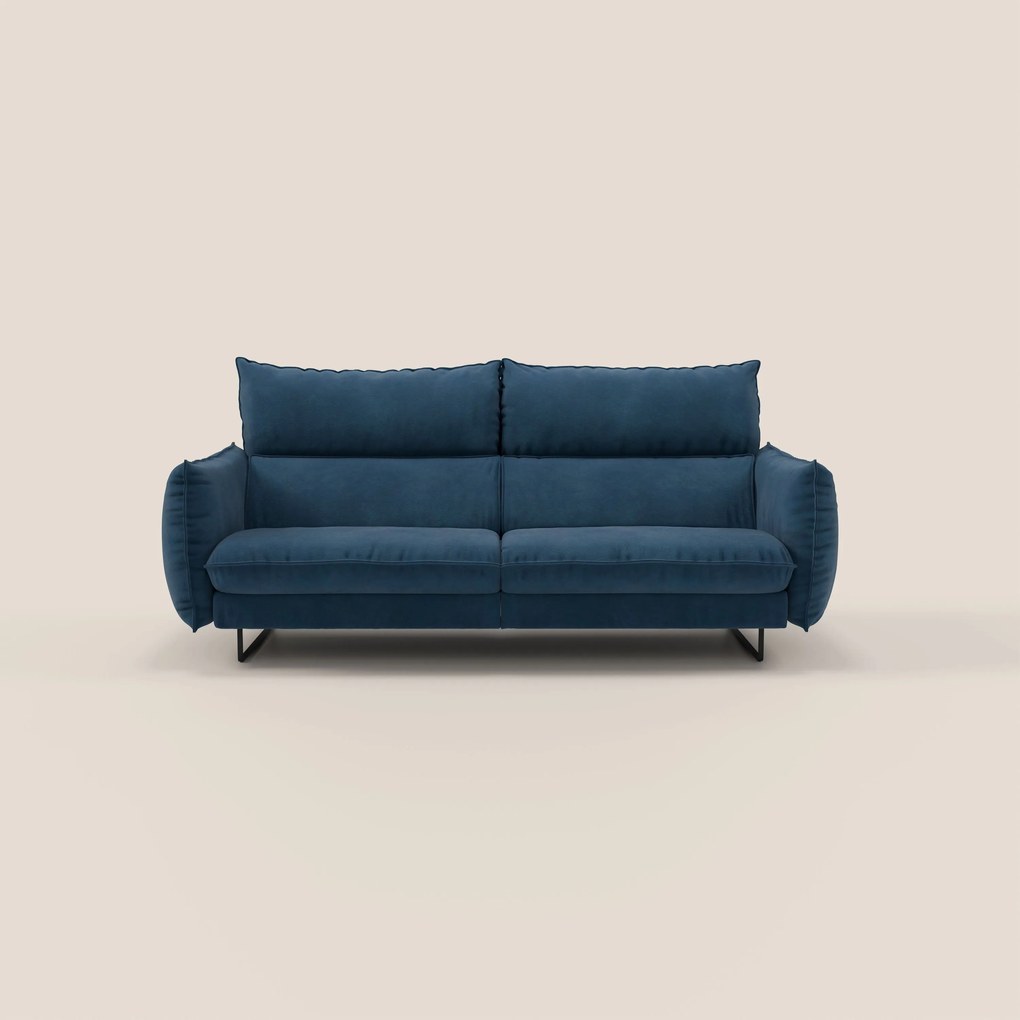Monamour Divano dal design moderno con opzione relax elettrico in microfibra smacchiabile impermeabile T11
