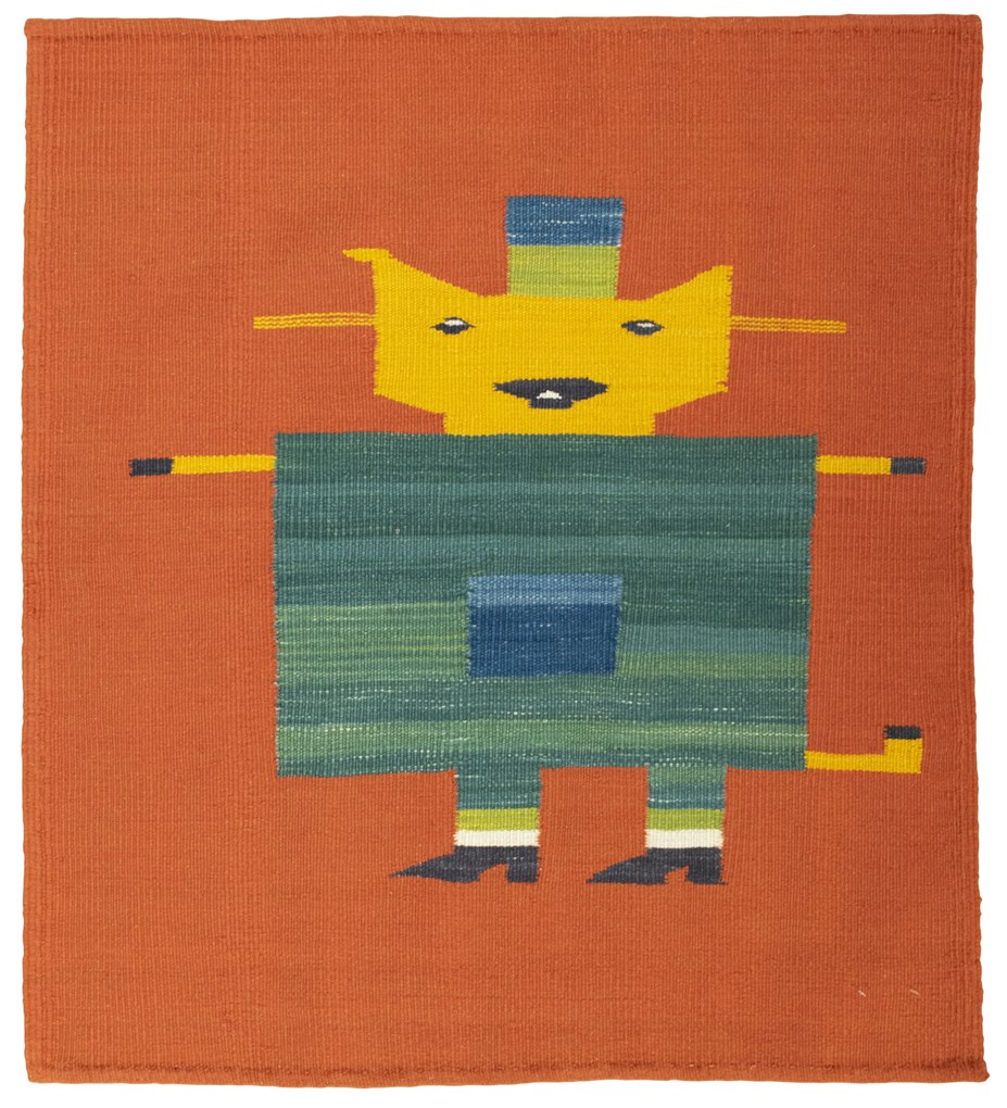 Kilim Tappeto orientale 100 x 90 (Tacchino) Tessuto A Mano