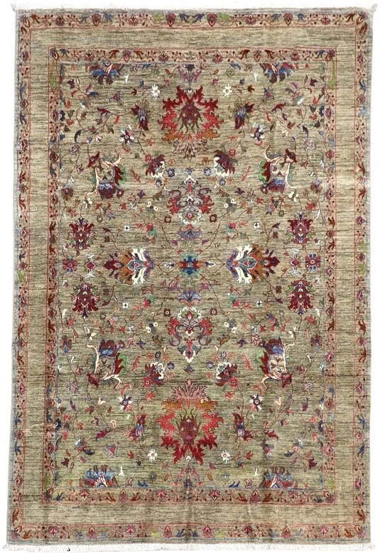 Samarkand Tappeto orientale 250 x 180 Marrone (Pakistan) Annodato A Mano