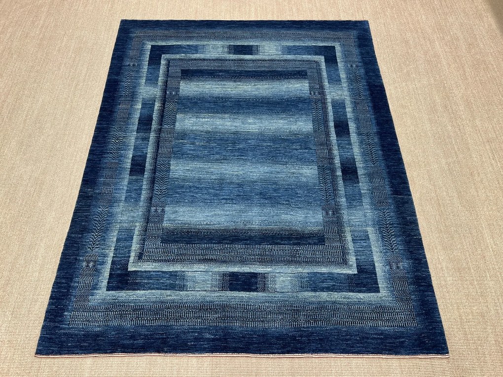 Loribaft Tappeto persiano 200 x 260 Blu (Iran) Annodato A Mano