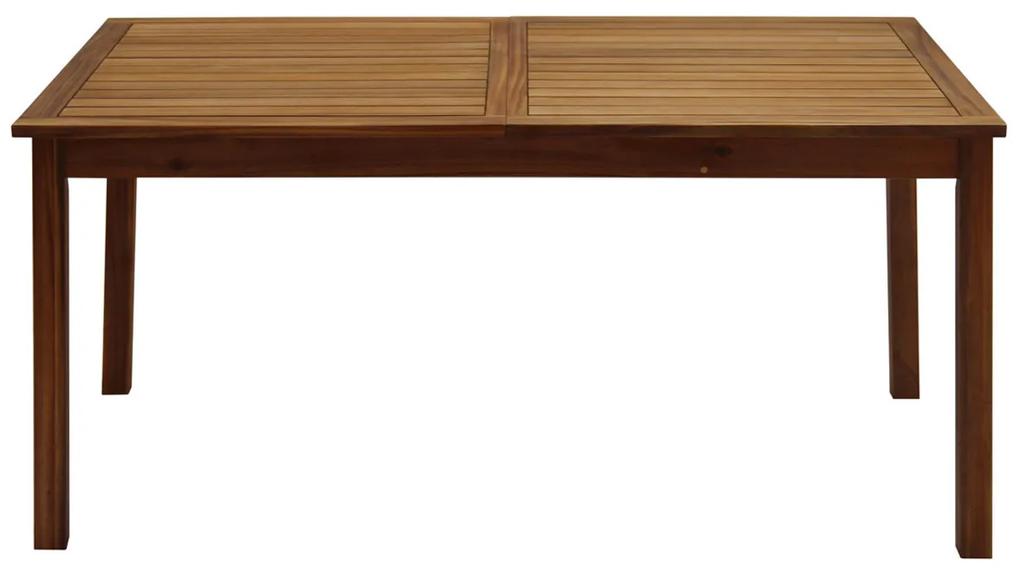 Tavolo da giardino allungabile in legno massello L160-210 MAYEL