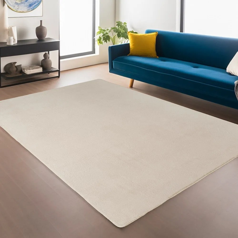 Tappeto color crema lavabile 80x150 cm Joy 1400 – Ayyildiz Carpets