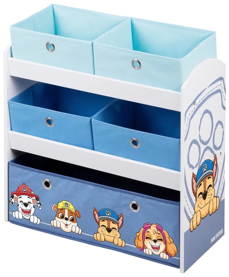 Organizzatore di giocattoli per bambini 63,5x29,5x67 cm Paw Patrol - Roba