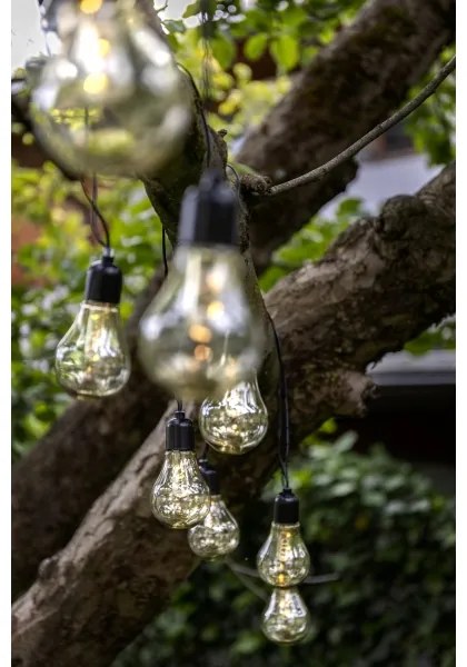 Eglo 900299 - Catena decorativa da esterno LED LIBISA 10xLED/0,06W/3V IP44