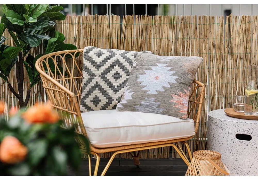 Cuscino per esterni in plastica riciclata Autunno, 45 x 45 cm - Green Decore