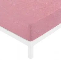 Lenzuolo con angoli singolo corallo cotone