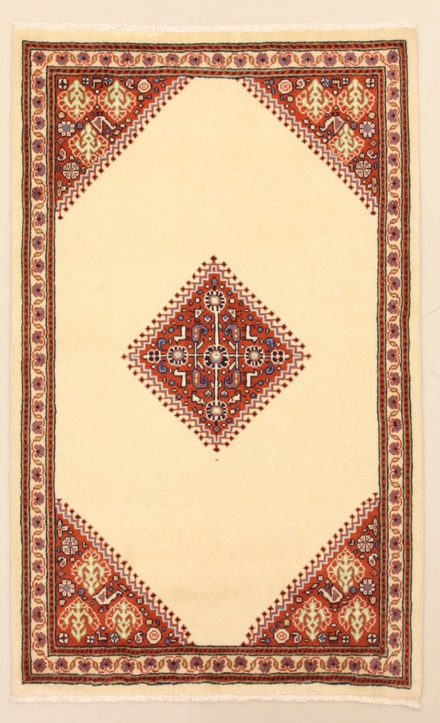 Rizbaft Tappeto persiano 130x80 (Iran) Annodato A Mano