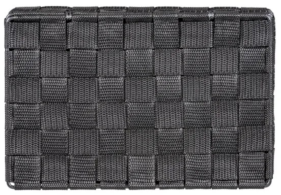 WENKO 24223100 - Cestino ADRIA 26x17 cm grigio/antracite