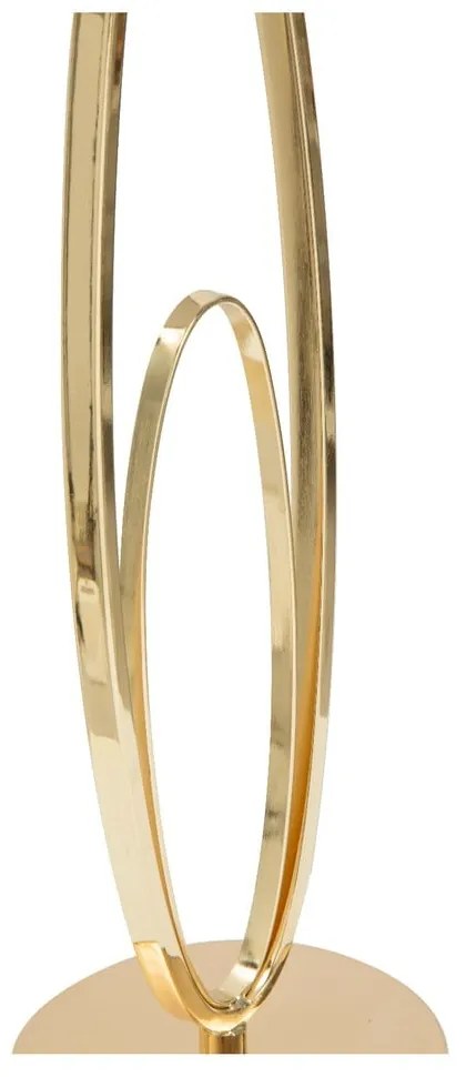 Lampada da tavolo bianca con design Glam dorato Flush - Mauro Ferretti