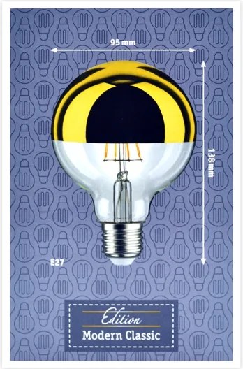 Lampadina LED dimmerabile con un mirror spherical cap E27/6,5W/230V - Paulmann 28675