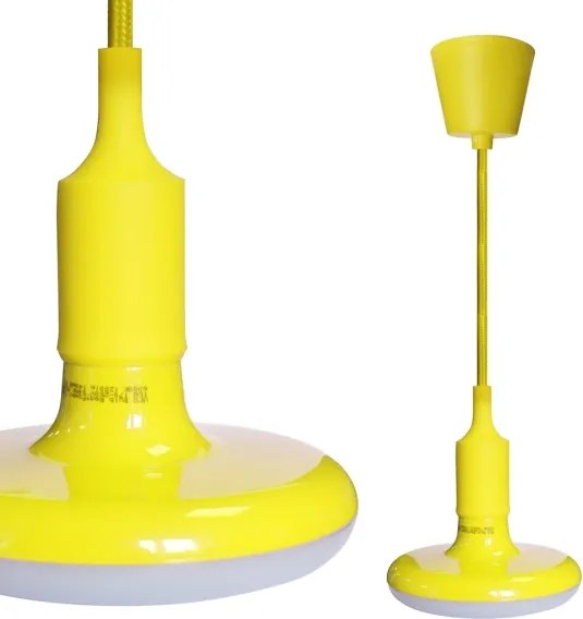 Lampadina LED E27/15W/230V 6000K + power cavo