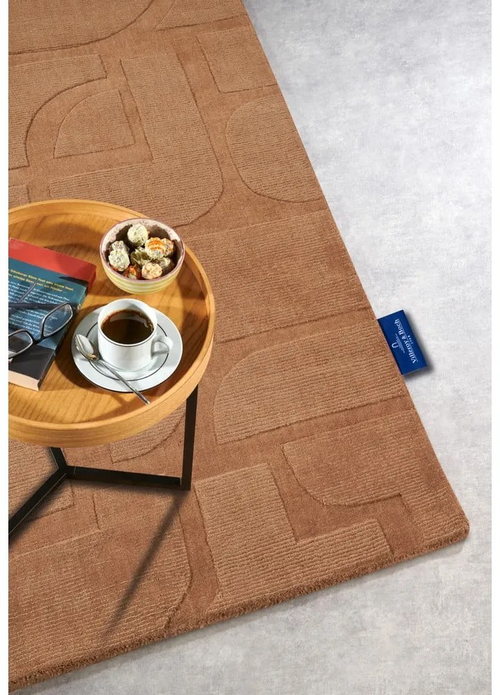 Tappeto marrone in lana tessuto a mano 120x170 cm Alexis - Villeroy&amp;Boch