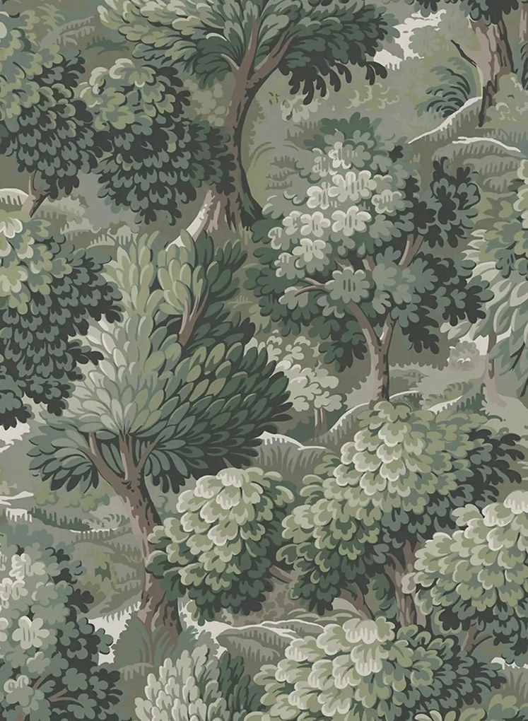 House of Hackney Carta da parati Nemor - Verde